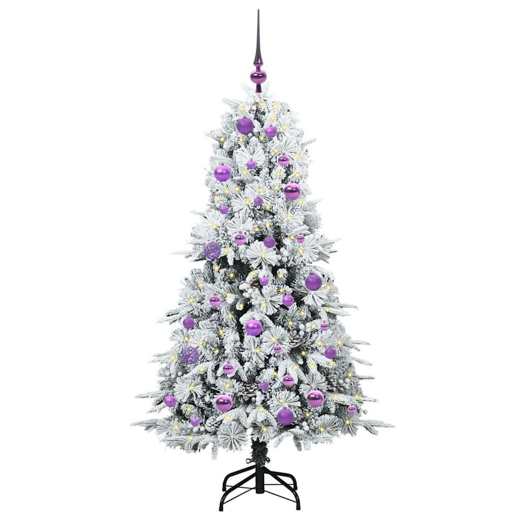 vidaXL Weihnachtsbaum Weiß 150 cm