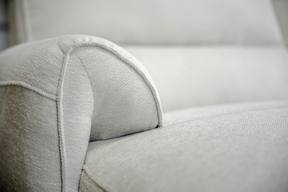 ECKSOFA ADRIANA Hellgrau Flachgewebe Relaxfunktion - Hellgrau/Schwarz, Textil/Metall (280/163cm) - KAWOLA
