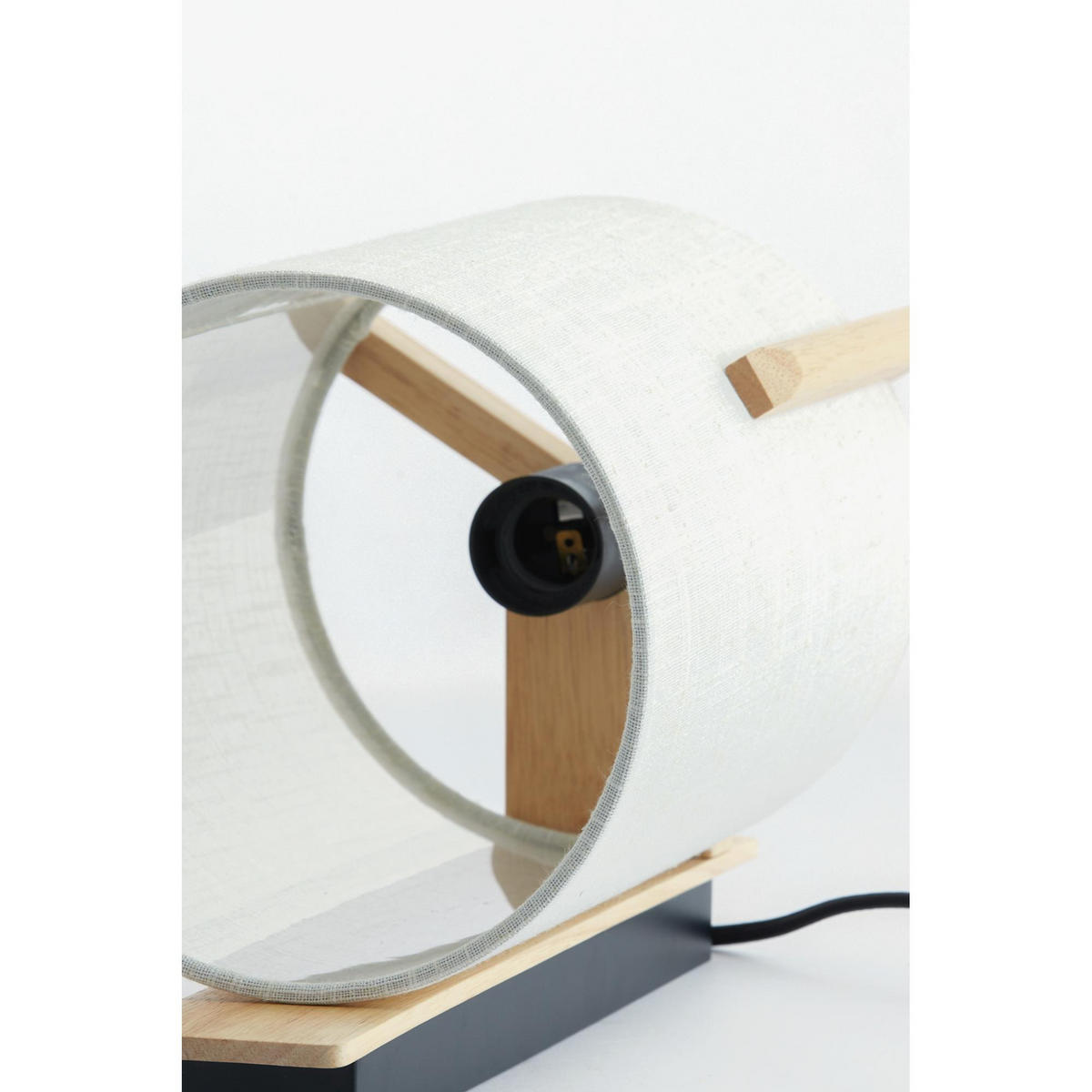 WANDLEUCHTE Litto Braun 22/18/36 cm - Braun, Holz (18/36/22cm) - Light & Living