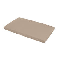 CEARȘAF cu elastic pentru bebe raft 7in1 - taupe, material textil (50/73cm) - waldin