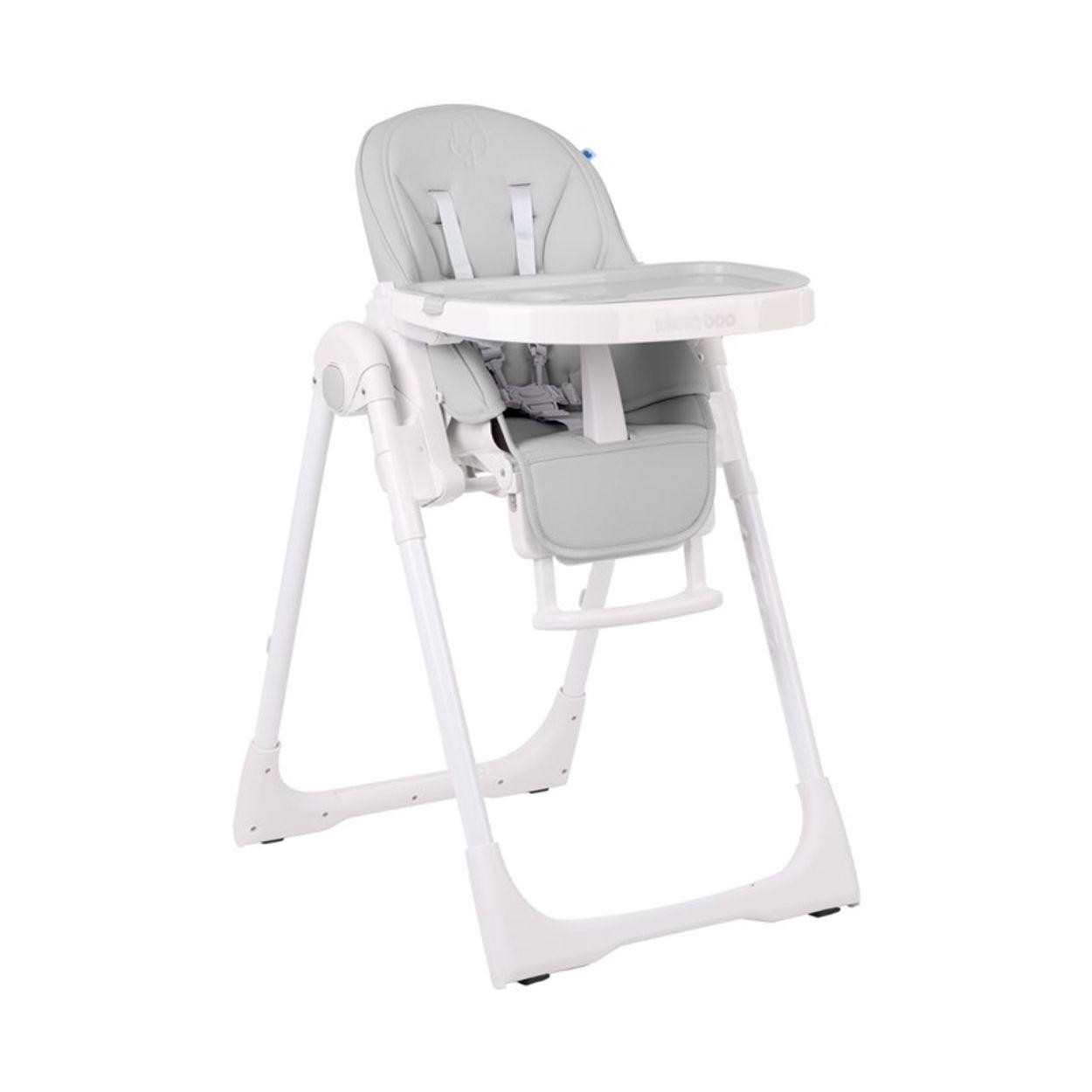 HOCHSTUHL Pastello grau klappbar verstellbar Becherfassung Tisch abnehmbar - Grau, Metall (53/66/70cm) - Kikka boo
