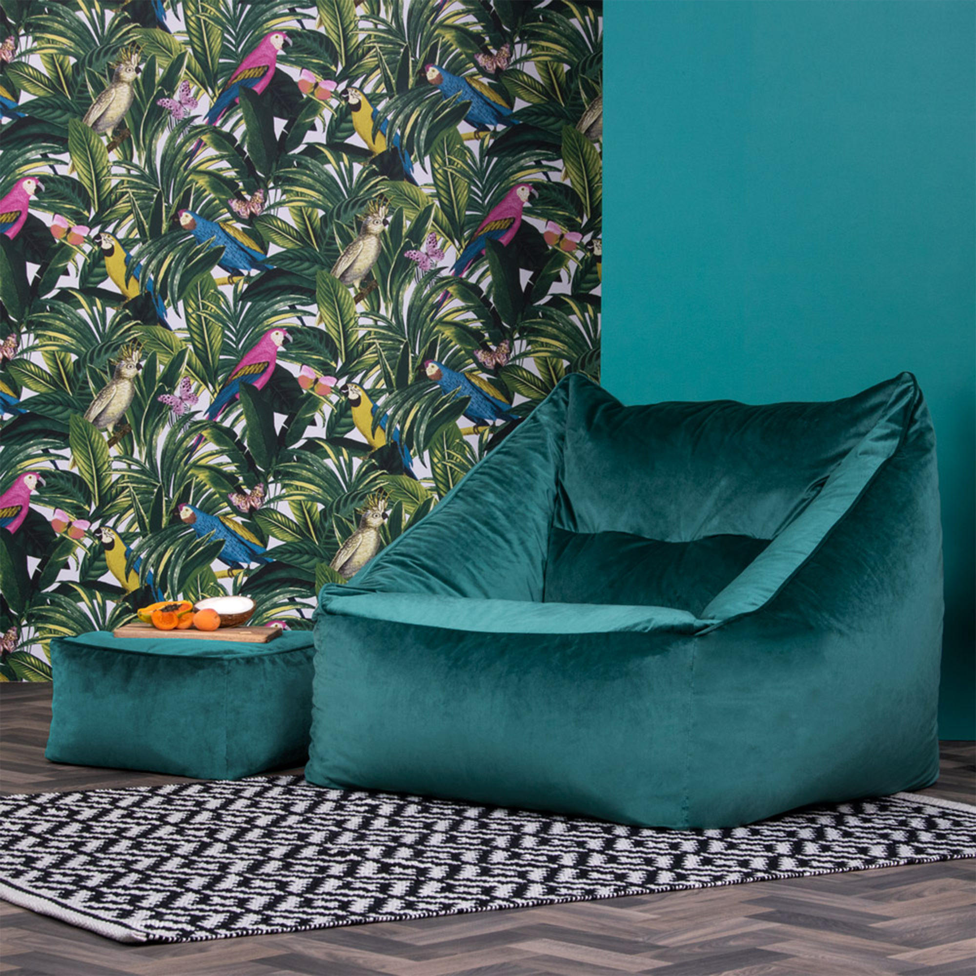 Thumbnail - icon Sitzsack, Grün, Kunststoff, 1-Sitzer, 100x80x88 cm, Hergestellt in Deutschland, Oeko-Tex® Standard 100, Wohnzimmer,...