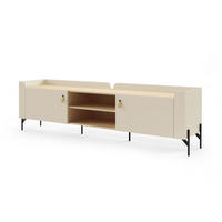 TV-LOWBOARD SOVI 08 195 / 55 / 42 cm in Macadamia / Eiche Mavelie - Eichefarben/Beige, Holzwerkstoff (195/55/42cm) - Deine Möbel 24