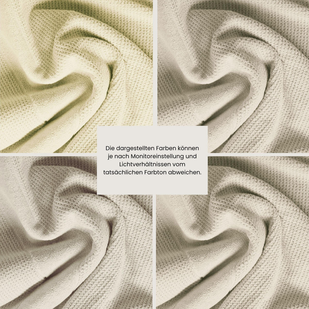 SAUNATUCH Turin - 75x200 cm - Helltaupe - Taupe, Textil (75/200cm) - SCHIESSER