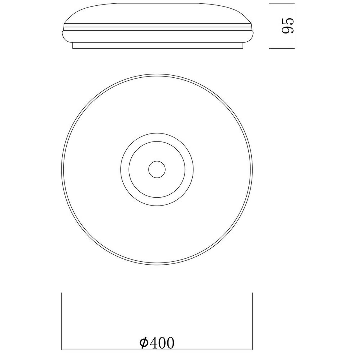 LED DECKENLEUCHTE BOMBA Aluminium Nickel-matt Weiß - Weiß, Metall (40/40/9.5cm) - Globo Lighting