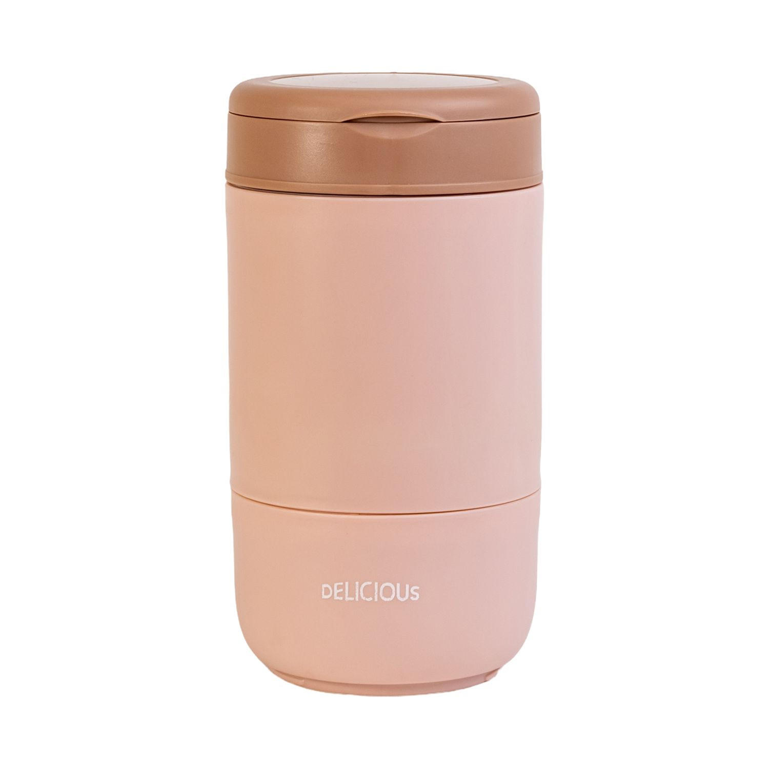 THERMO LUNCH BEHÄLTER 270/370 ml - Rosa, Metall (0.37L) - Intirilife