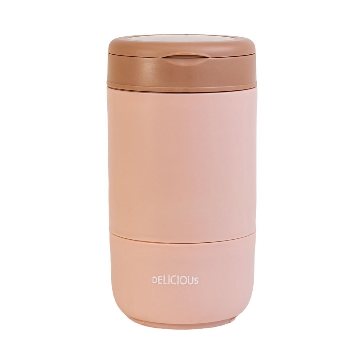 THERMO LUNCH BEHÄLTER 270/370 ml - Rosa, Metall (0.37L) - Intirilife