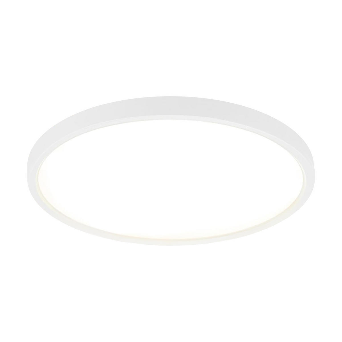 LED-DECKENLEUCHTE Diana 30 cm - Weiß, Kunststoff (30/30/2.5cm) - Nettlife