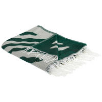 DECKE Grün Bartar 130/170 cm - Grün, Textil (130/170cm) - Beliani