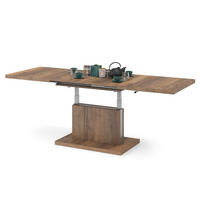 COUCHTISCH rechteckig Eiche Halifax höhenverstellbar ausziehbar - Eichefarben, Holzwerkstoff (70/120/56cm) - designimpex