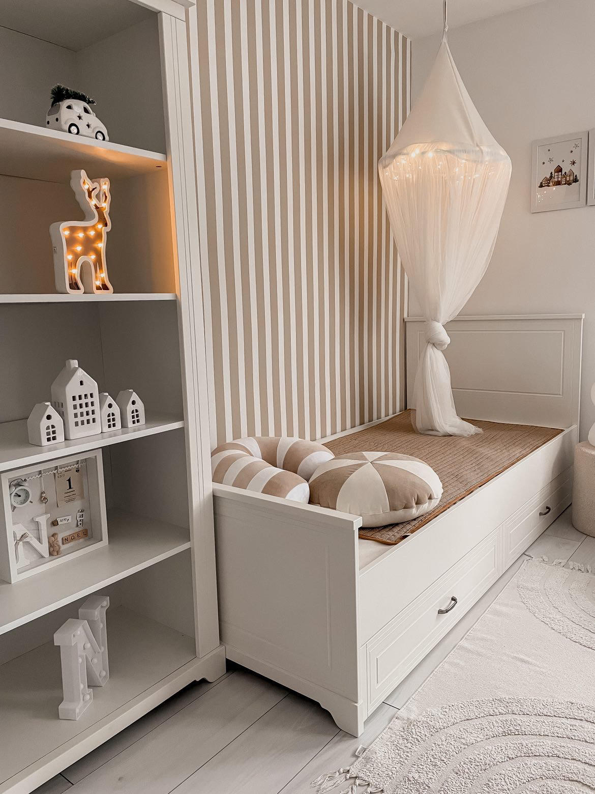KINDERBETT Melody 200/90 - Weiß, Holzwerkstoff (90/200cm) - RAUMHIRSCH FURNITURE