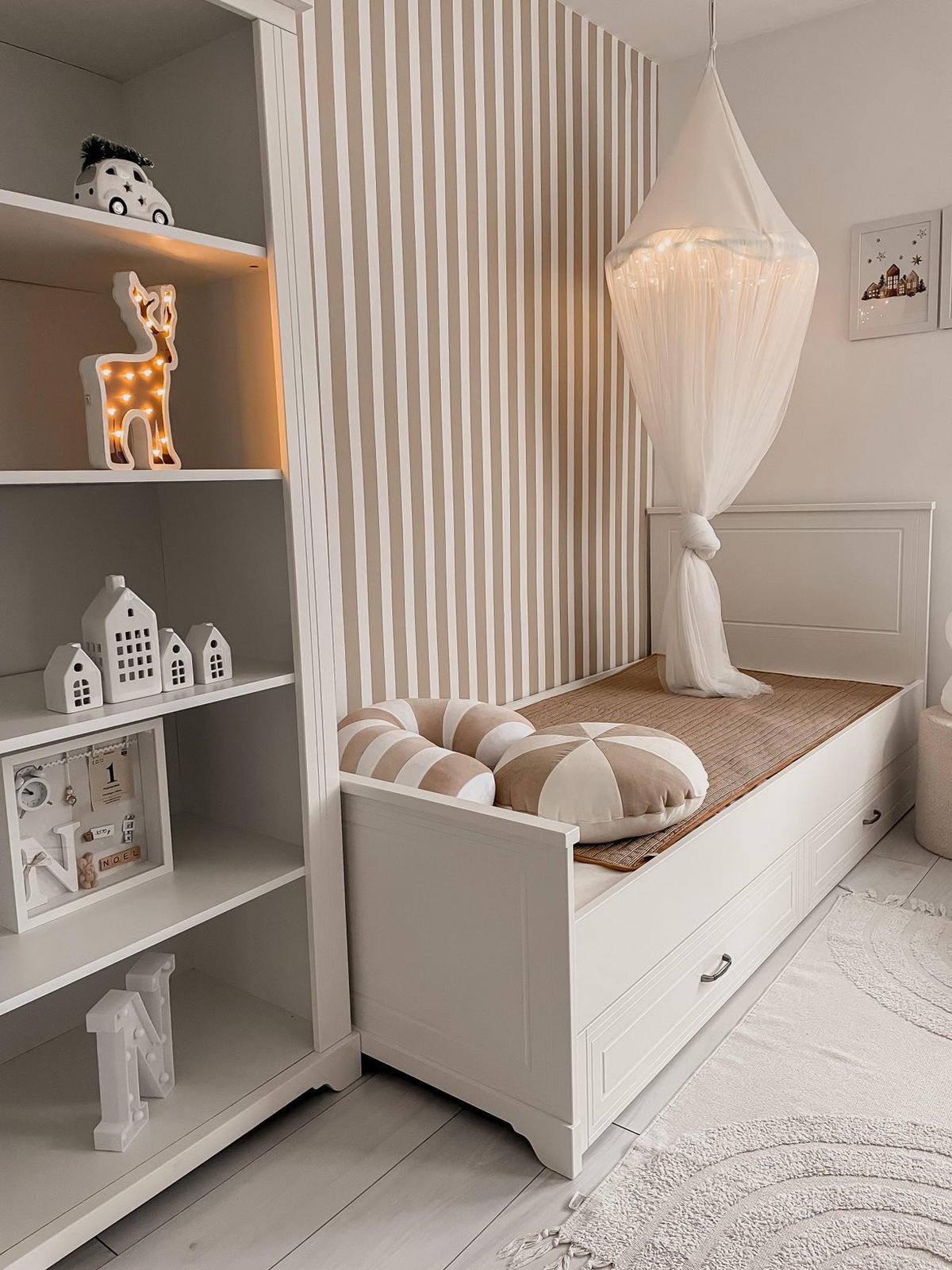 KINDERBETT Melody 200/90 - Weiß, Holzwerkstoff (90/200cm) - RAUMHIRSCH FURNITURE