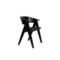 ESSZIMMERSTUHL NDSM Schwarz - Schwarz, Holz (59/79/54cm) - Zuiver
