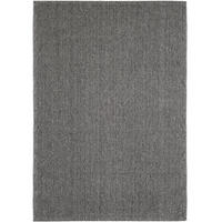 TEPPICH Kurzflor Flachgewebe Uni-Design Polypropylen Wohnzimmer Grau Rechteckig 60x100 - Grau, Textil (60/100cm) - KADIMA DESIGN