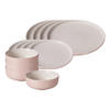 BASIC-SET Jasper Rosa 12er Set - Robinienfarben, Keramik (1/1/1cm) - Ritzenhoff Breker