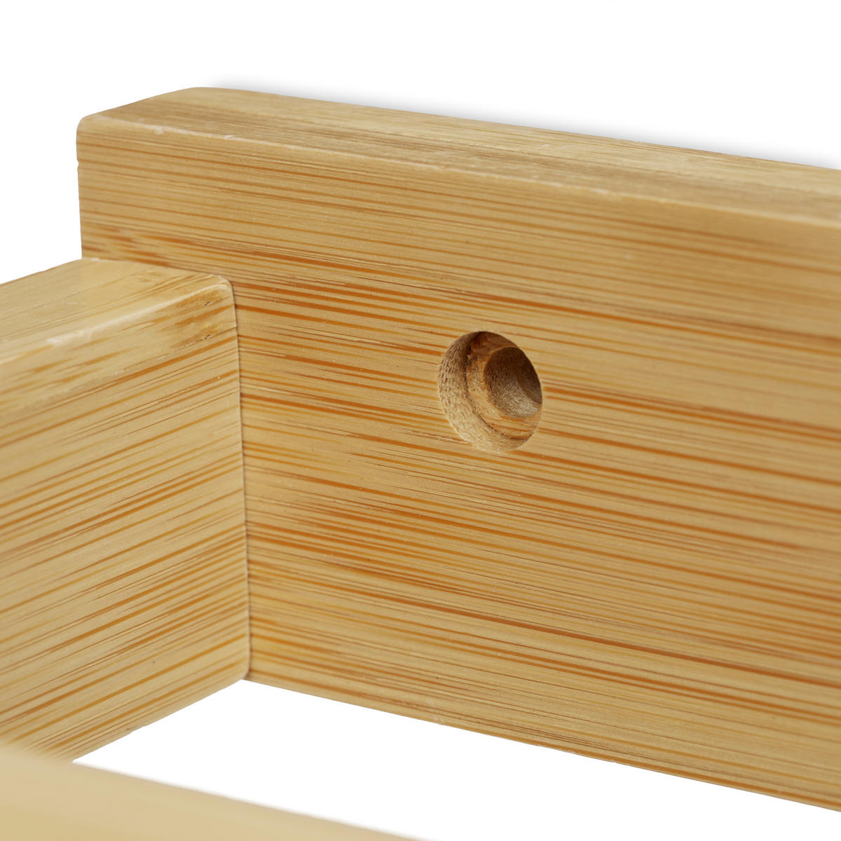 TOILETTENPAPIERHALTER - Hellbraun, Holz (14/4/9cm) - Relaxdays