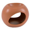 DUFTKAMIN Teelicht/Wachs 11/13 cm - Terracotta, Keramik (9/11/13cm) - Homea