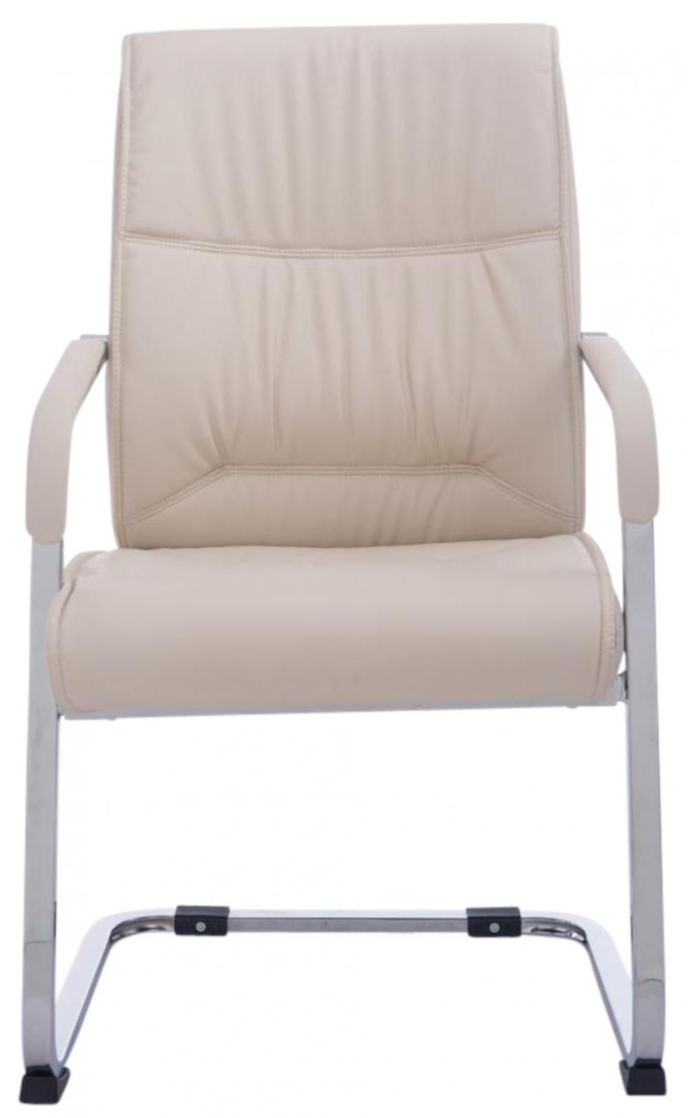 SCHWINGSTUHL 2er Set Lederlook creme - Creme, Textil/Metall (58/102/65cm) - CLP