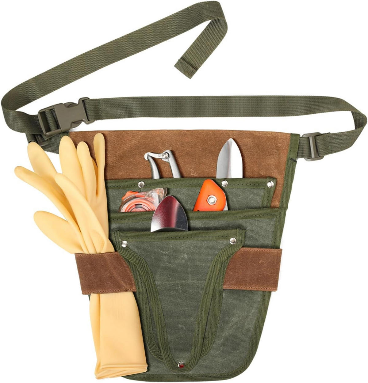 WERKZEUGGÜRTELTASCHE – Grünlichbraun - Grün, Textil (30/1/28.5cm) - DCA