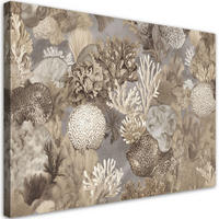 KUNSTDRUCK Beige 120/80 cm - Beige, Textil (120/80cm) - KUNSTLOFT