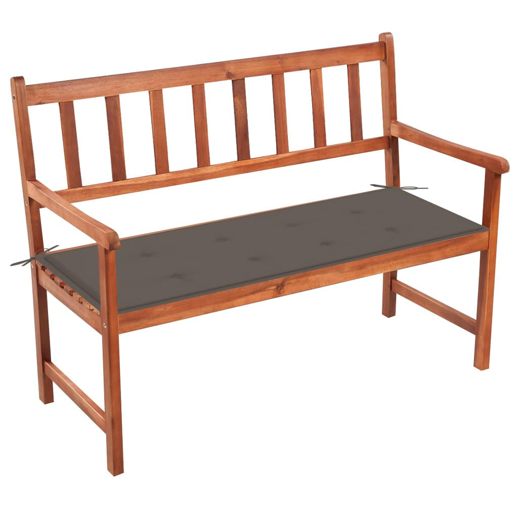 furnicato Gartenbank Taupe 50x90x58 cm