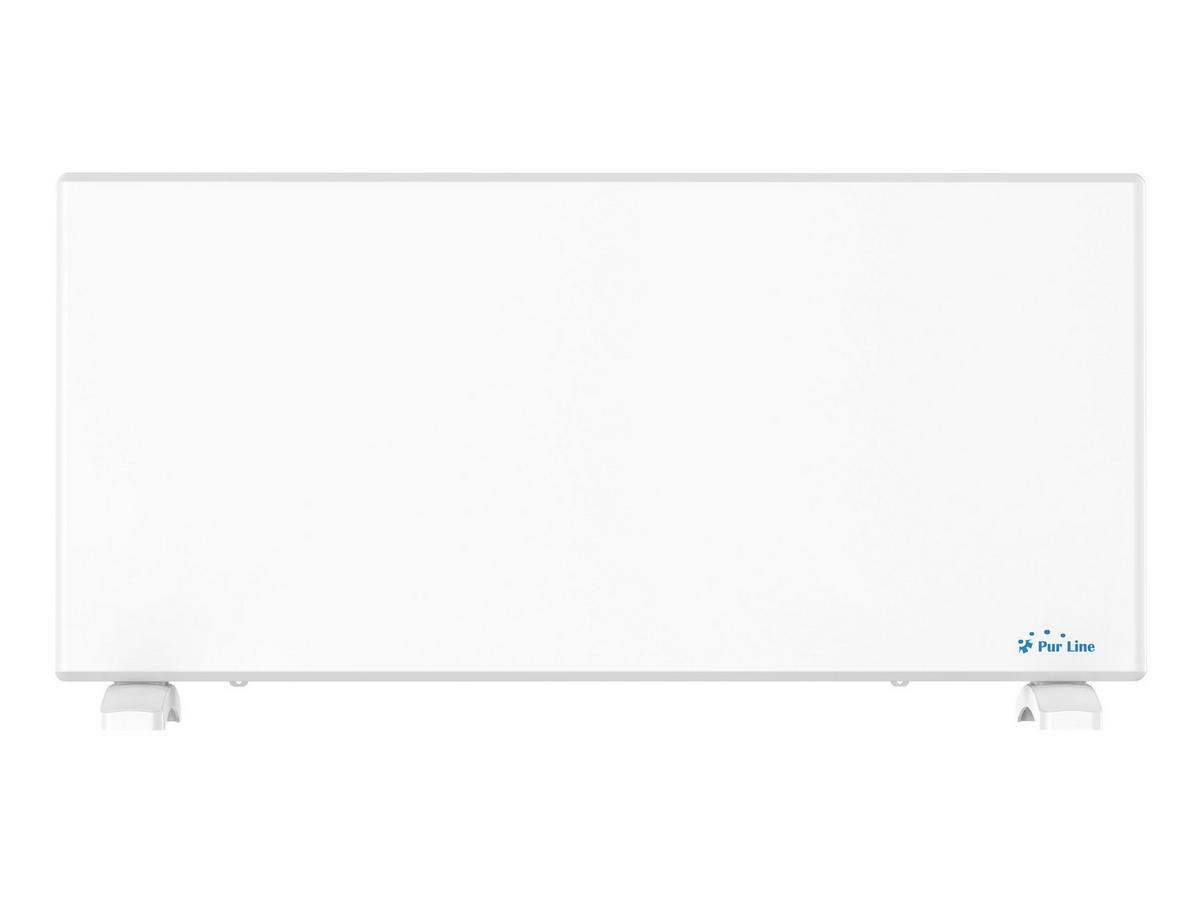 HEIZKÖRPERPANEEL Weiß mit digitaler Steuerung 2000 W - Weiß, Keramik (86/40/8cm) - Purline