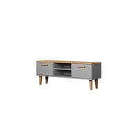 LOWBOARD Denver 120/47,2/35 cm - Grau, Holzwerkstoff (120/47/35cm) - Kocot Kids