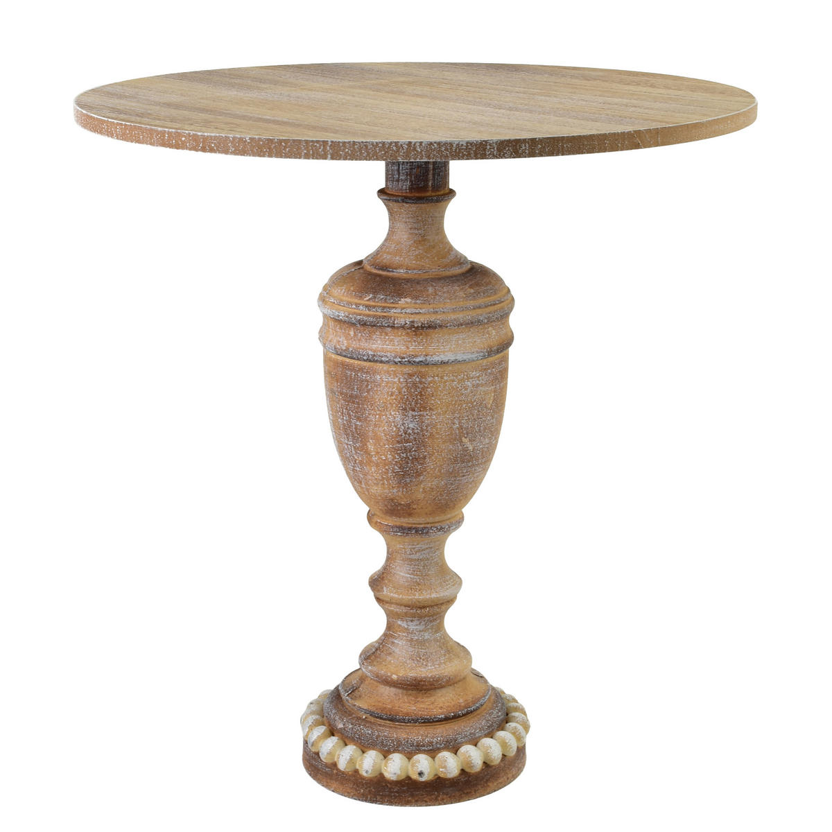 DEKOSCHALE Daz Natur 35/35/37 cm Holz - Beige, Holz (35/37cm) - Mondex