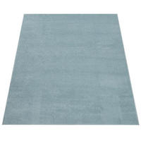 KURZFLORTEPPICH Waschbar, einfarbig, Türkis, 280 x 380 cm - Blau, Textil (280/380cm) - KADIMA DESIGN