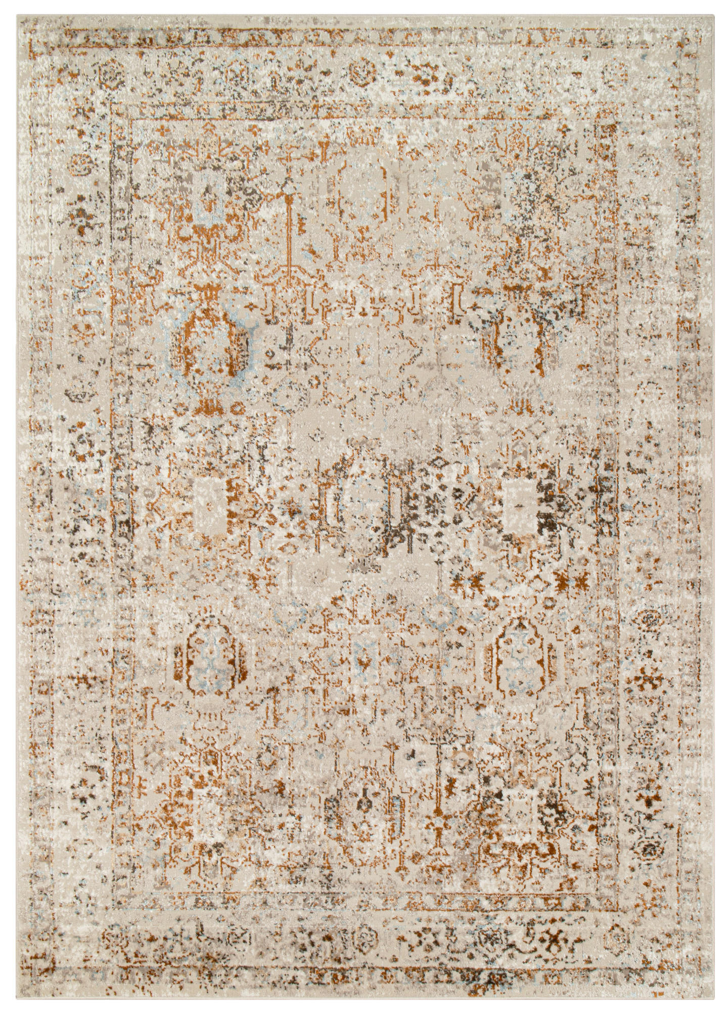 TEPPICH RETRO Beige 140/200 cm - Beige, Textil (140/200cm) - Tapiso