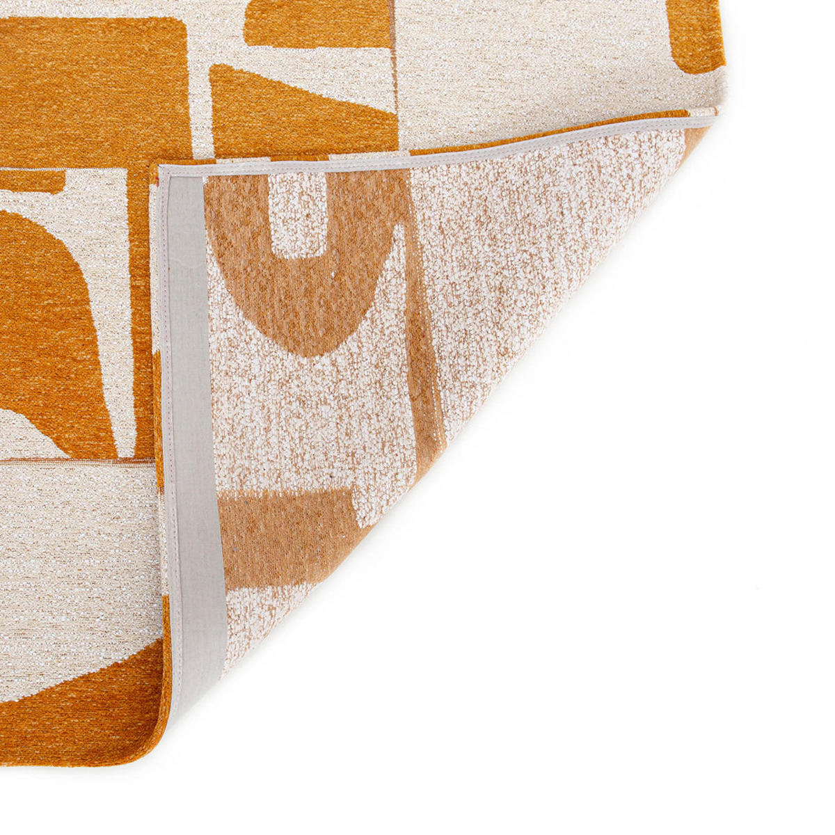 TEPPICH Curry Craft 80/250 cm - Gelb, Textil (80/250cm) - Louis De Poortere