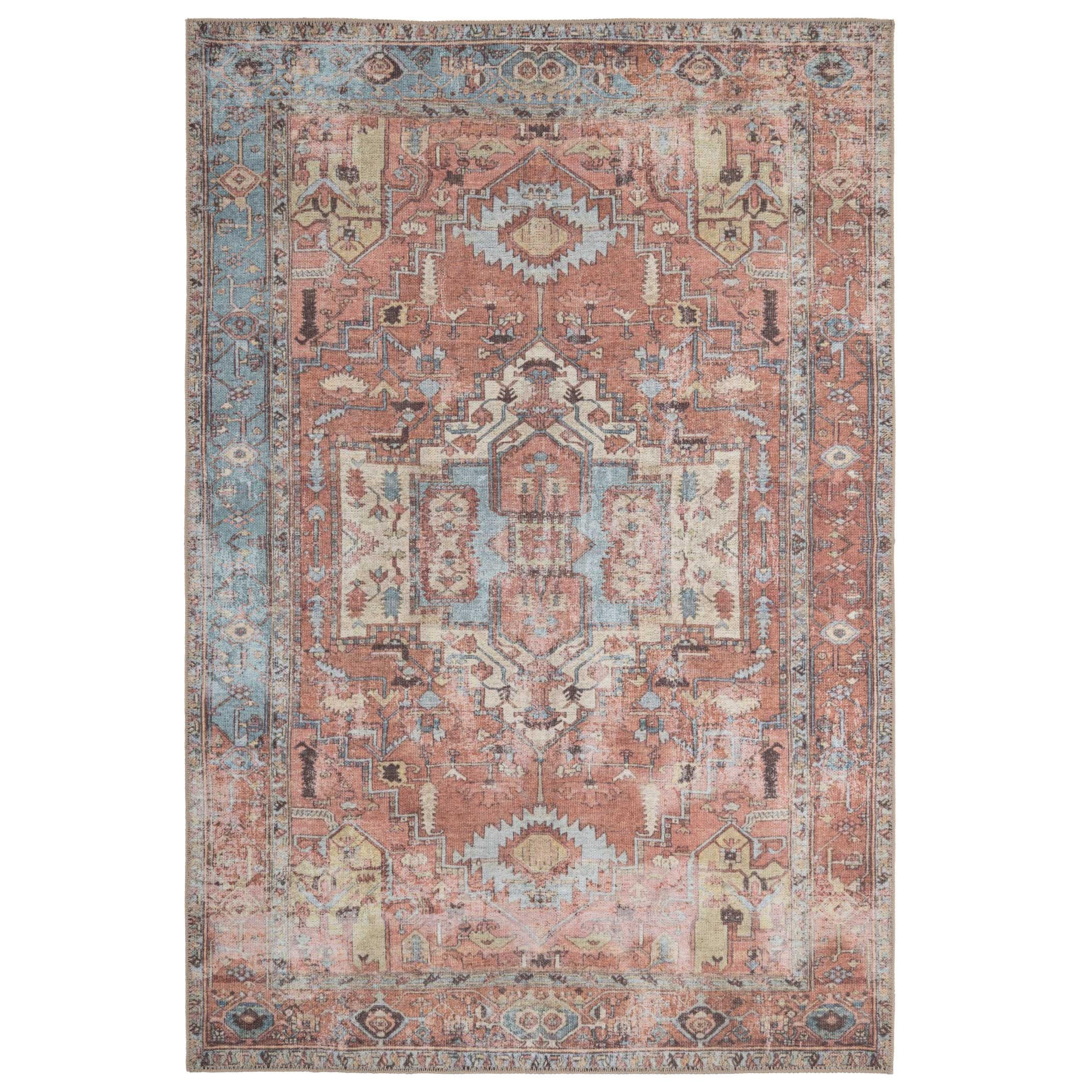 FLACHWEBETEPPICH Yana Terra - Orange, Textil (120/170cm) - Kukoon Rugs