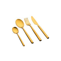 BESTECKSET 24-teilig Nils - Gold - Goldfarben, Metall - Björn