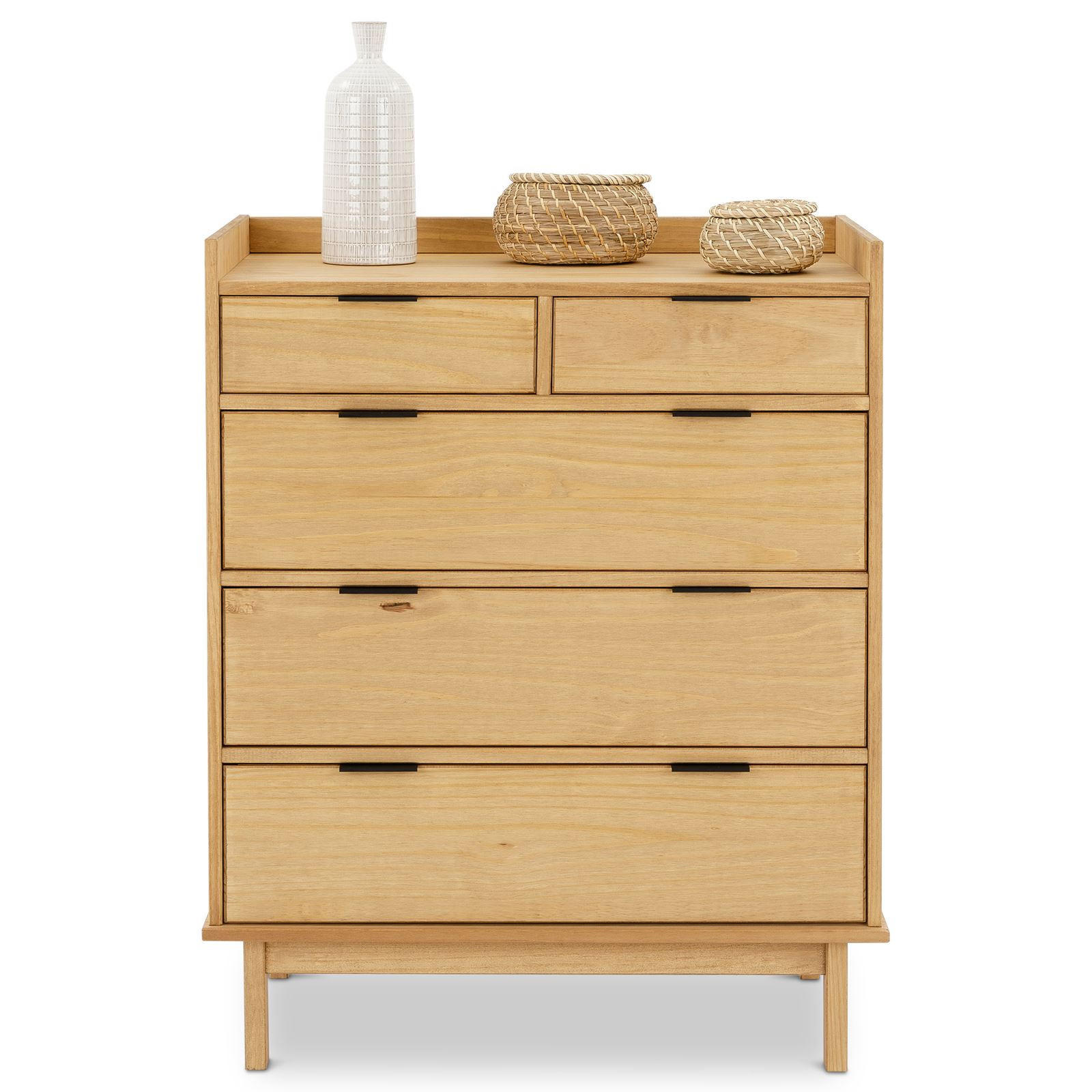 KOMMODE TEPERA - Braun, Holz (75/92/46cm) - IDIMEX