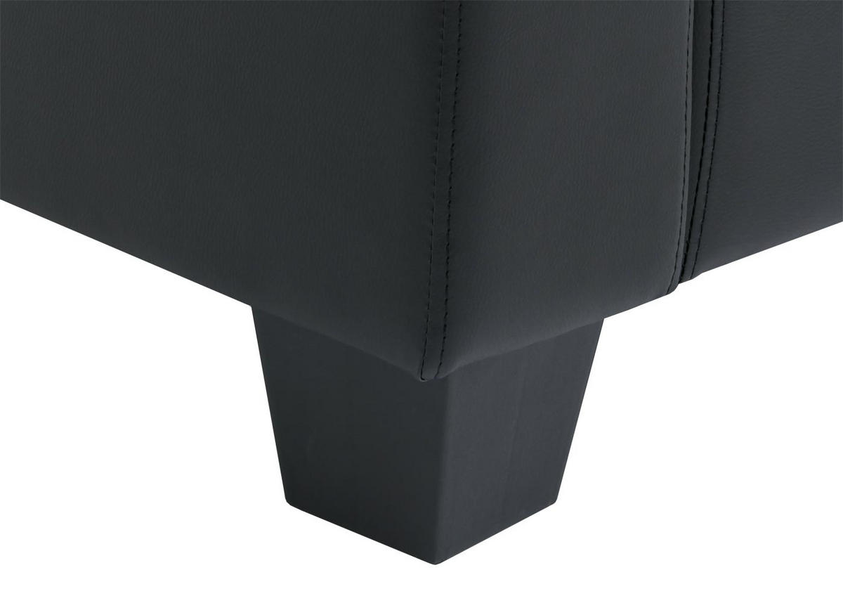 SESSEL LOUNGESESSEL Schwarz - Schwarz, Textil (86/70/75cm) - MCW