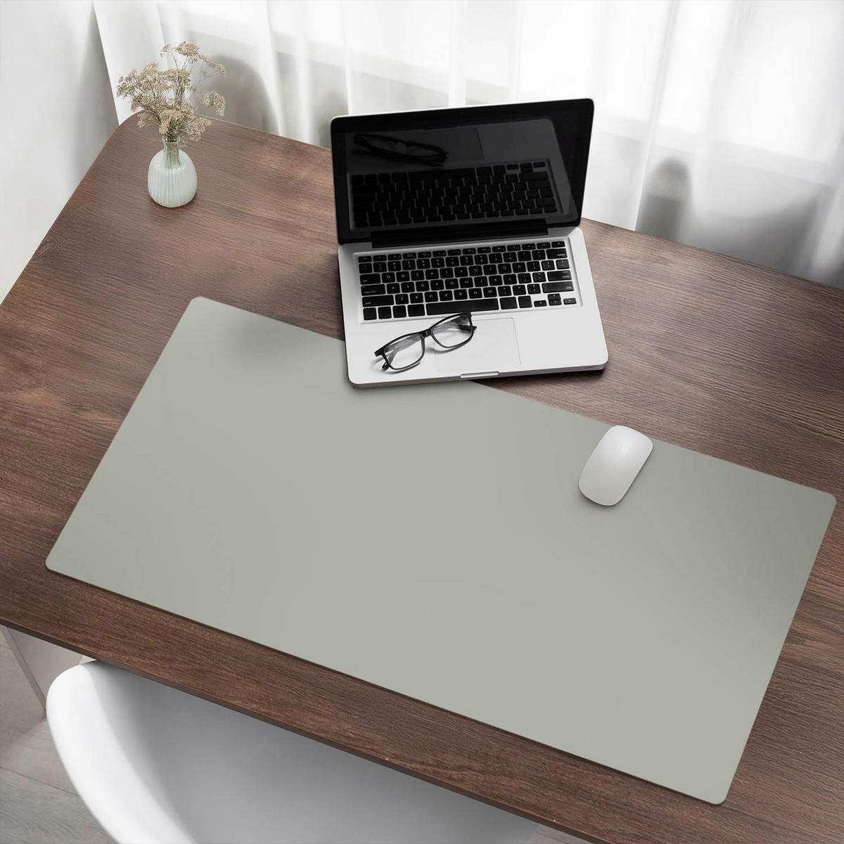 SCHREIBTISCHUNTERLAGE 100x50 cm Grün - Smaragdgrün, Kunststoff (100/50/1.6cm) - Wallfluent