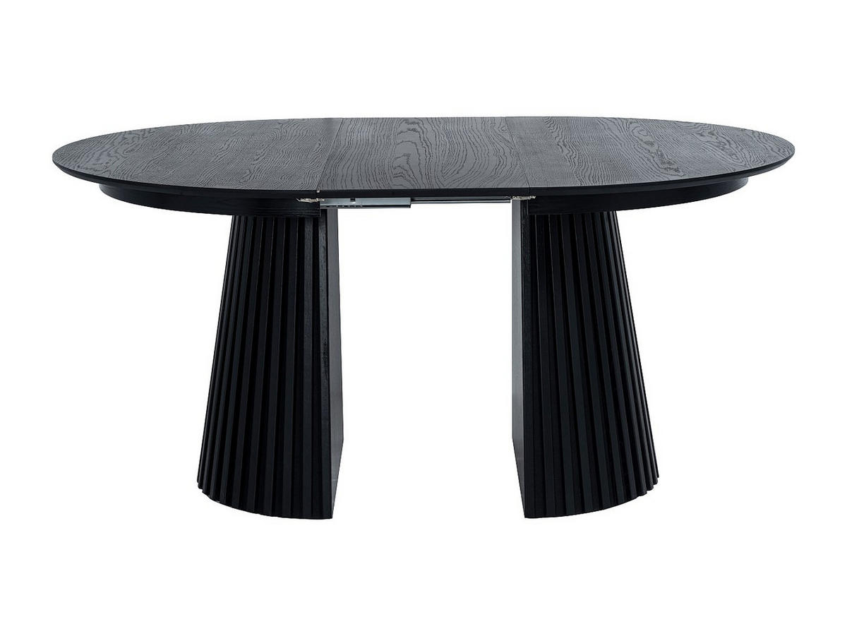 ESSTISCH - 4 Personen, 6 Personen, 8 Personen - holz - schwarz Carmiza - Schwarz, Holz (120/200/75cm) - Vente-Unique