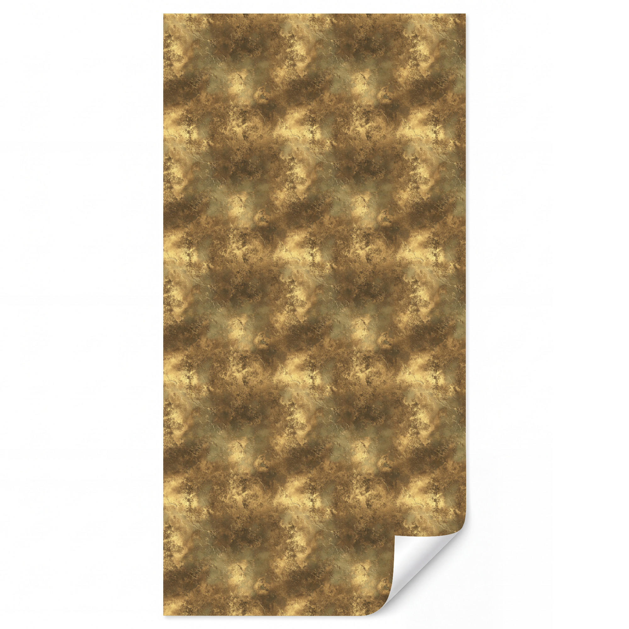 OnlyWow Tapete Messing 140x260 cm