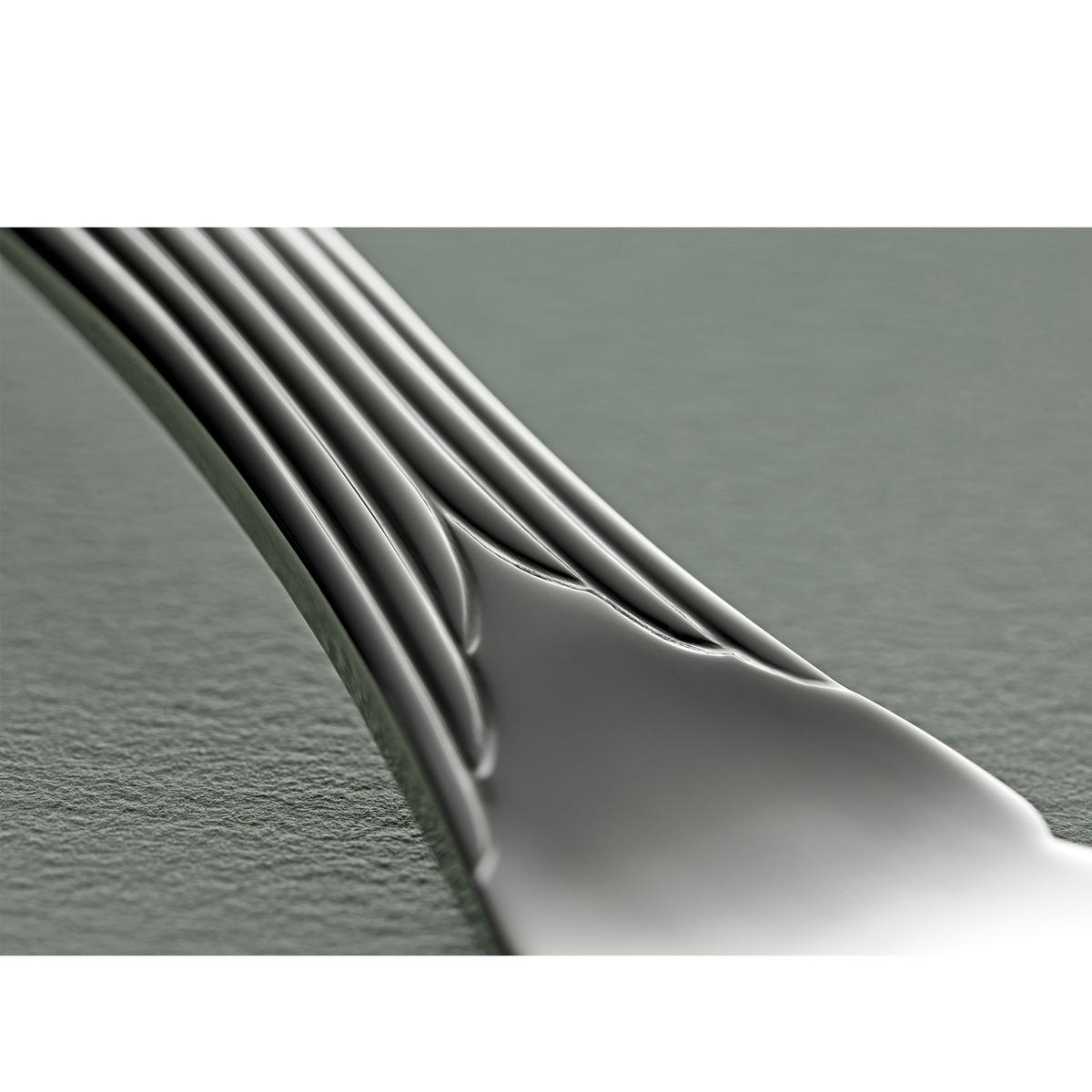 FISCHGABEL Nobel, 18/8 Edelstahl, 18.8 cm - Silberfarben, Metall - GENSE