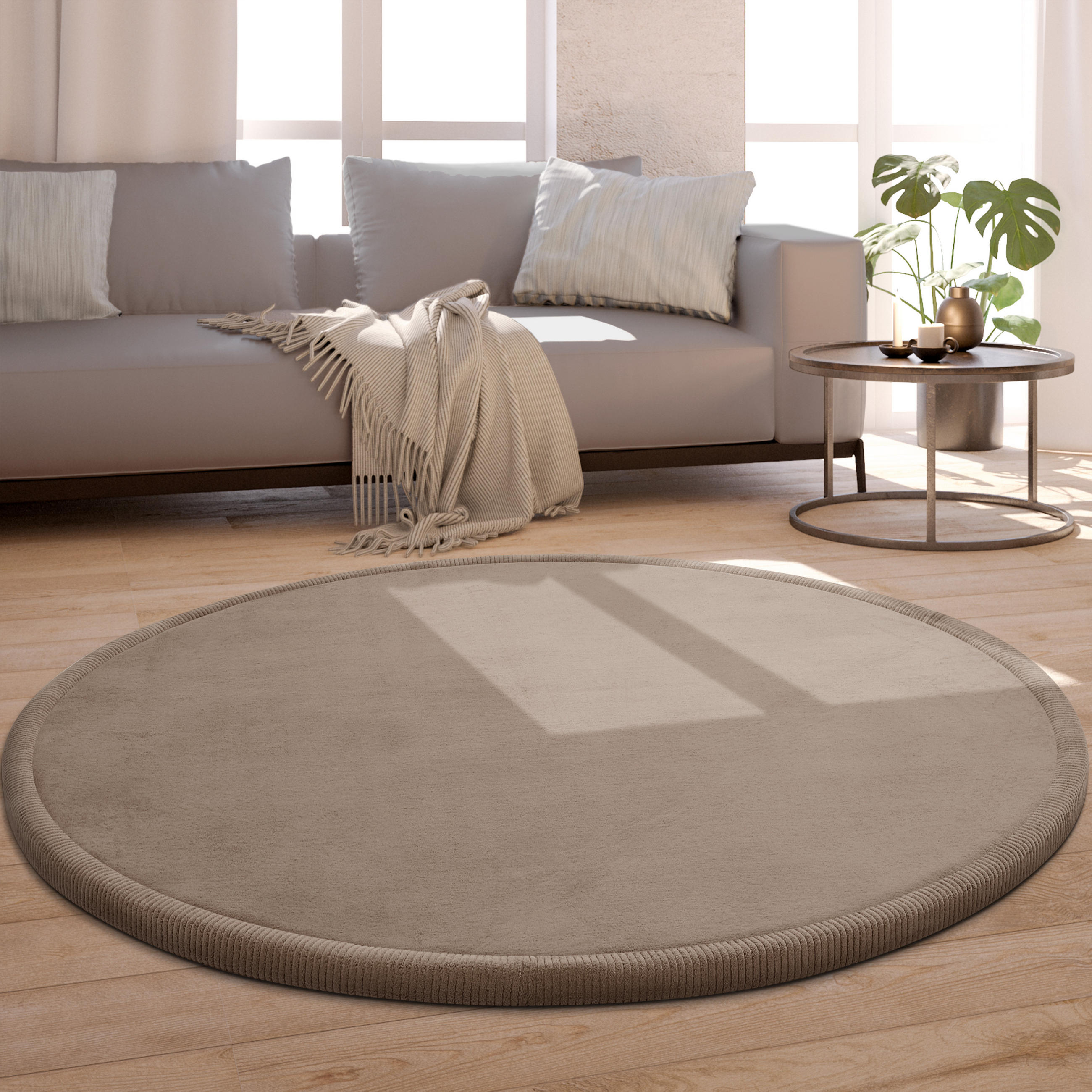 KINDERTEPPICH 160/160 cm Tatami 475 - Beige, Textil (160/160cm) - Paco Home