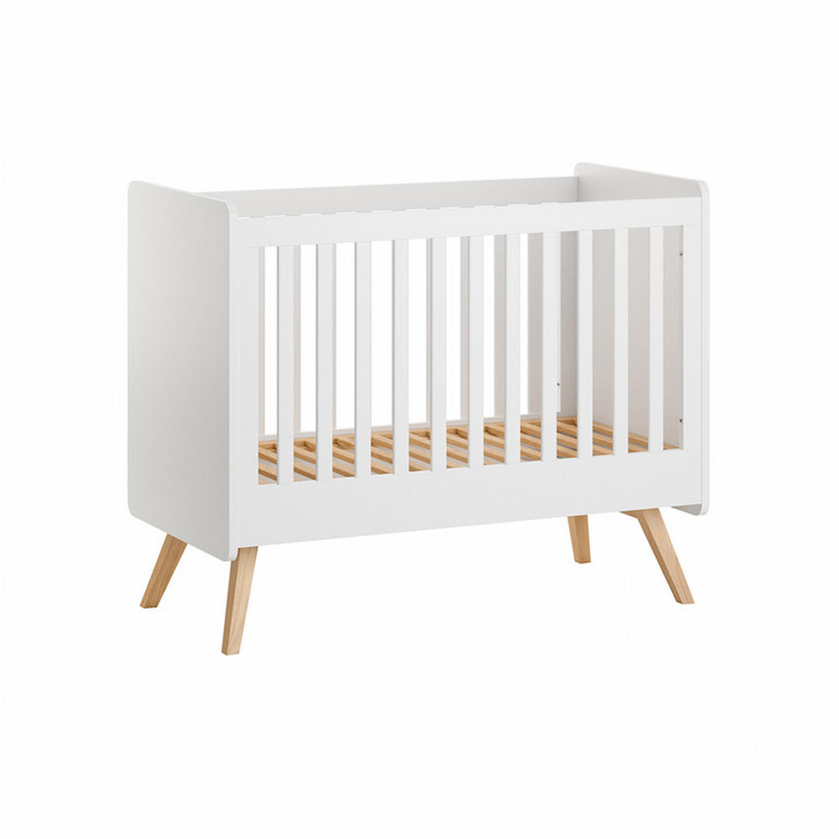 BABYZIMMER 3-teilig Vintage Weiß - Weiß, Holzwerkstoff (125/103/65cm) - Petits-meubles