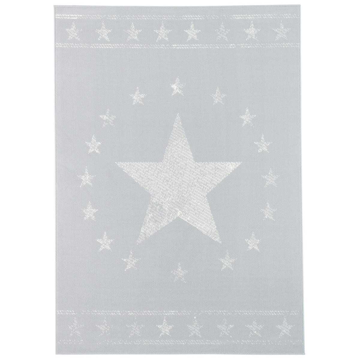KINDER UND JUGEND TEPPICH TRENDLINE MODERN STARS - Grau, Textil (120/170cm) - Pergamon