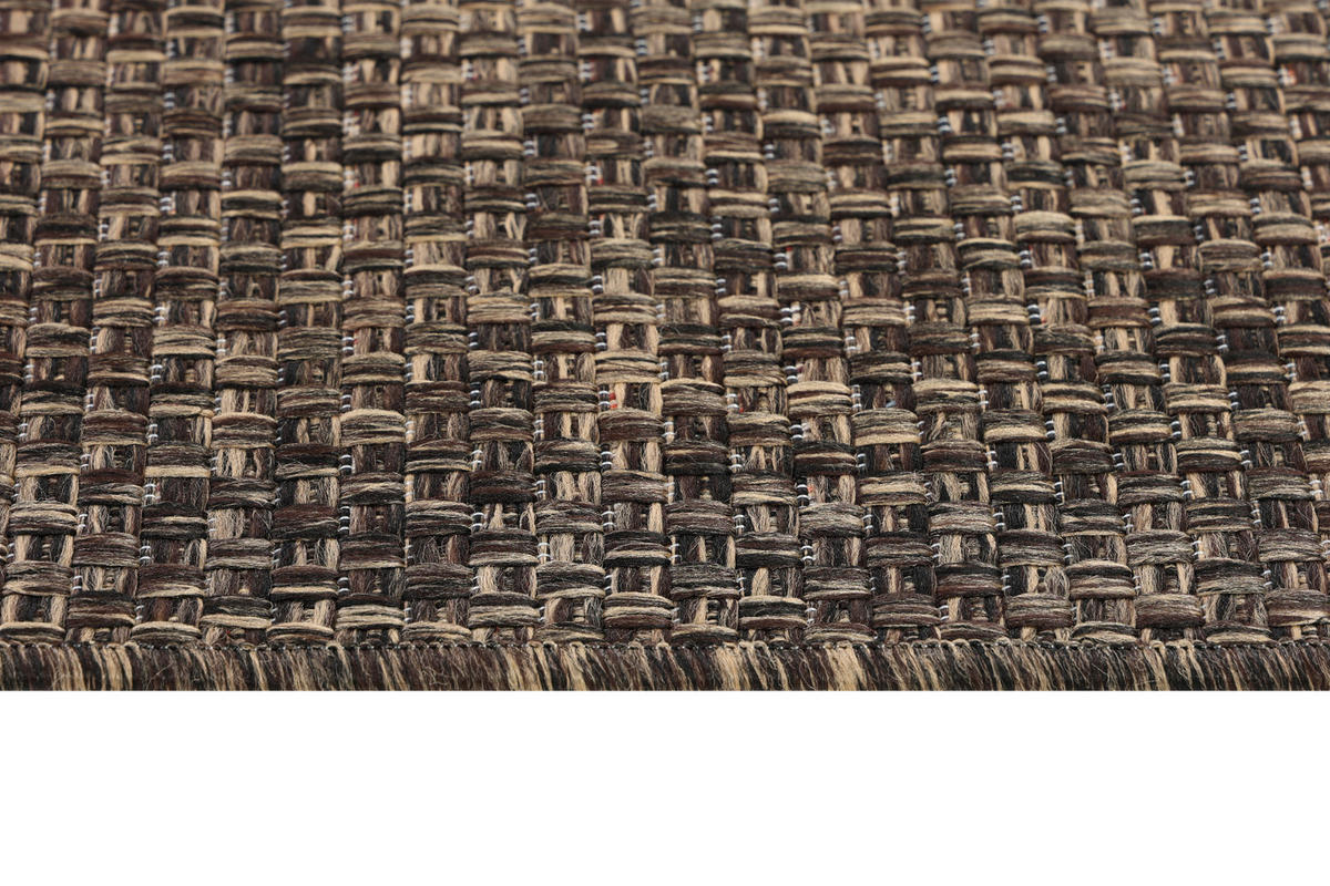 TEPPICH VERANO DUNKELBRAUN 60/200 cm - Dunkelbraun, Textil (60/200cm) - Tapiso