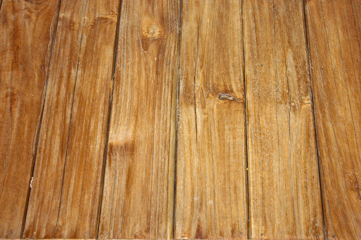 GARTENBANK Mette 3-Sitzer Terrassenbank - Hellbraun, Holz (150/95/62cm) - DELUKE