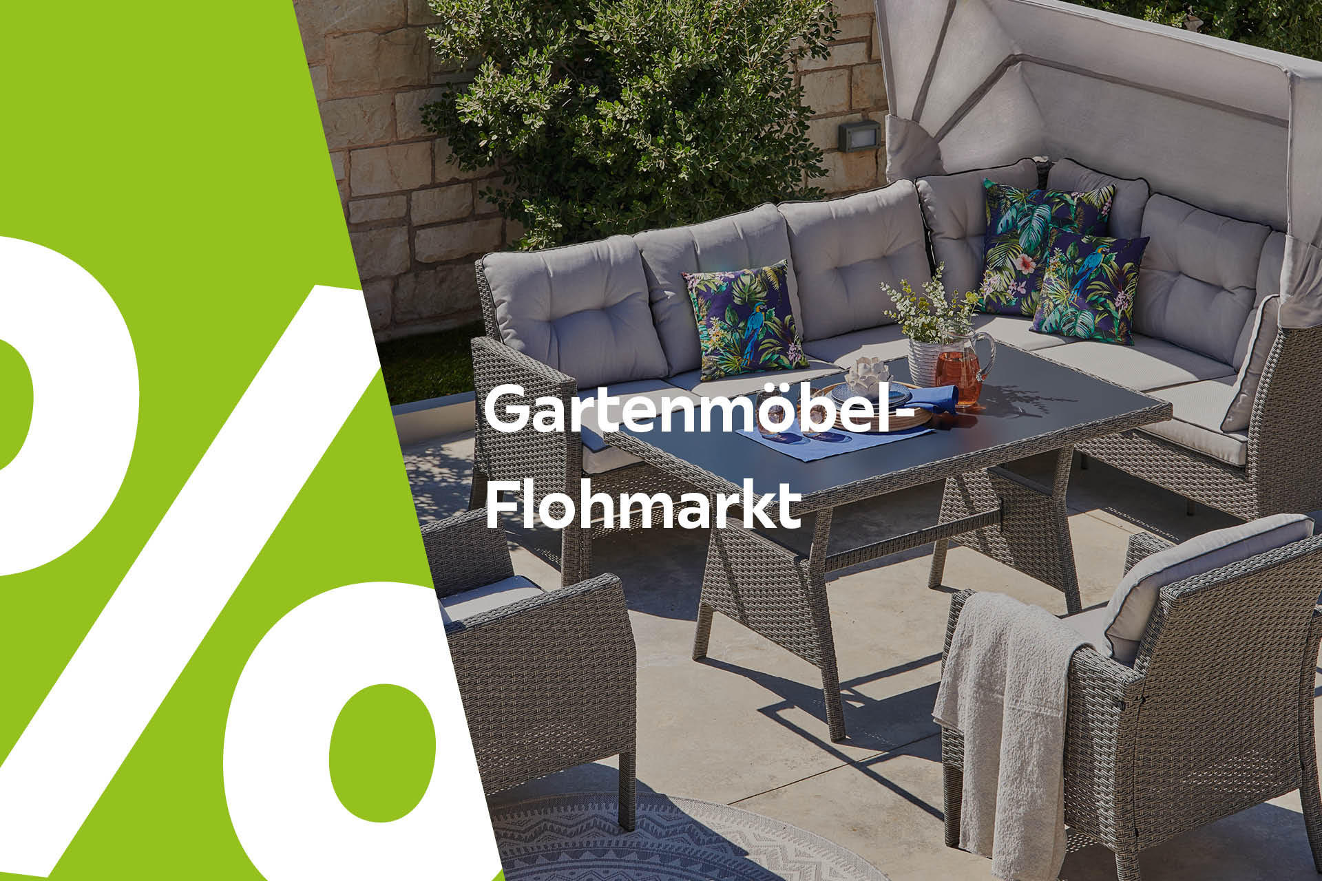 Gartenmöbel-Flohmarkt