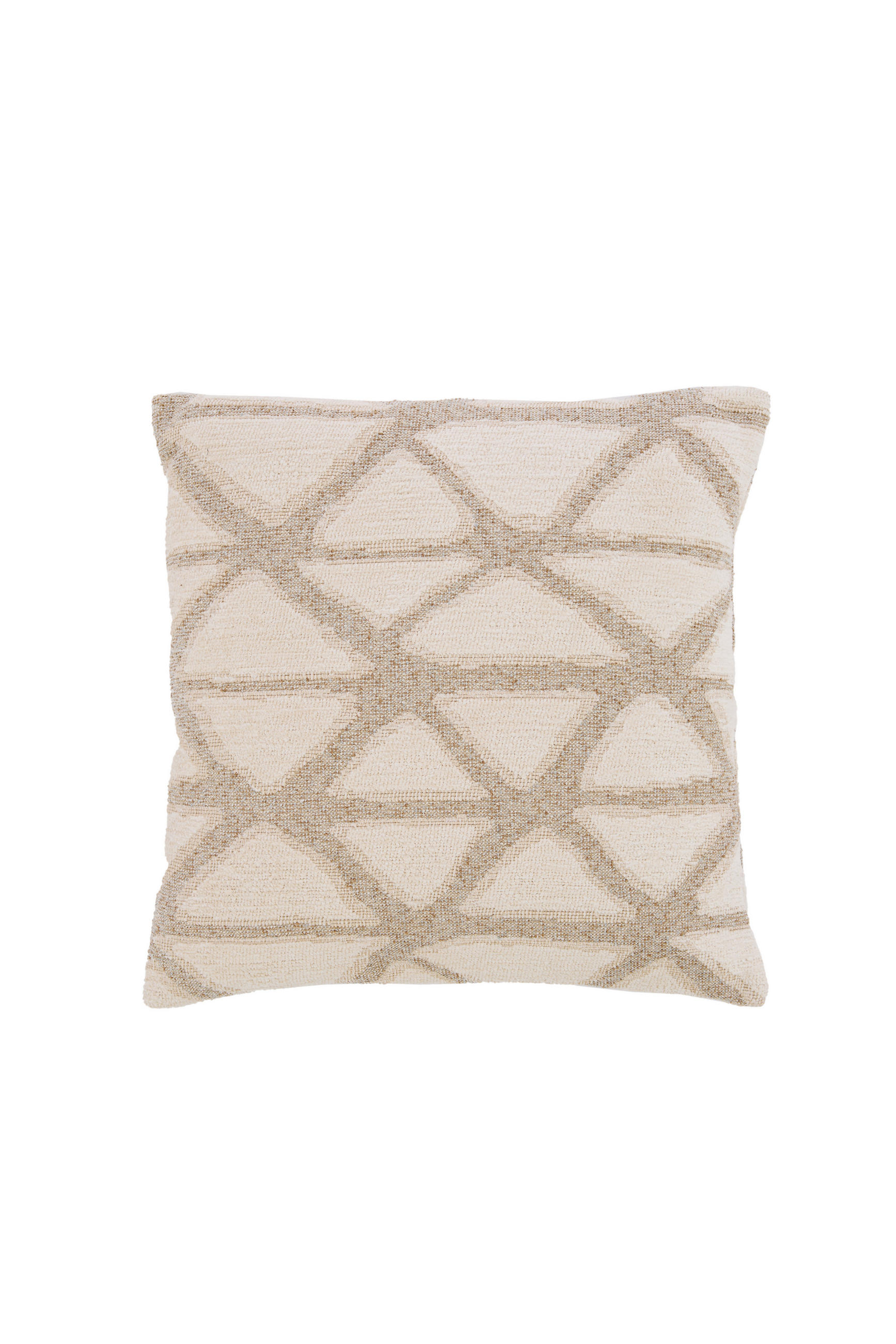 DEKOKISSEN Muncie Braun 45/45/10 cm - Braun, Textil (45/45cm) - Light & Living