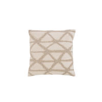 DEKOKISSEN Muncie Braun 45/45/10 cm - Braun, Textil (45/45cm) - Light & Living