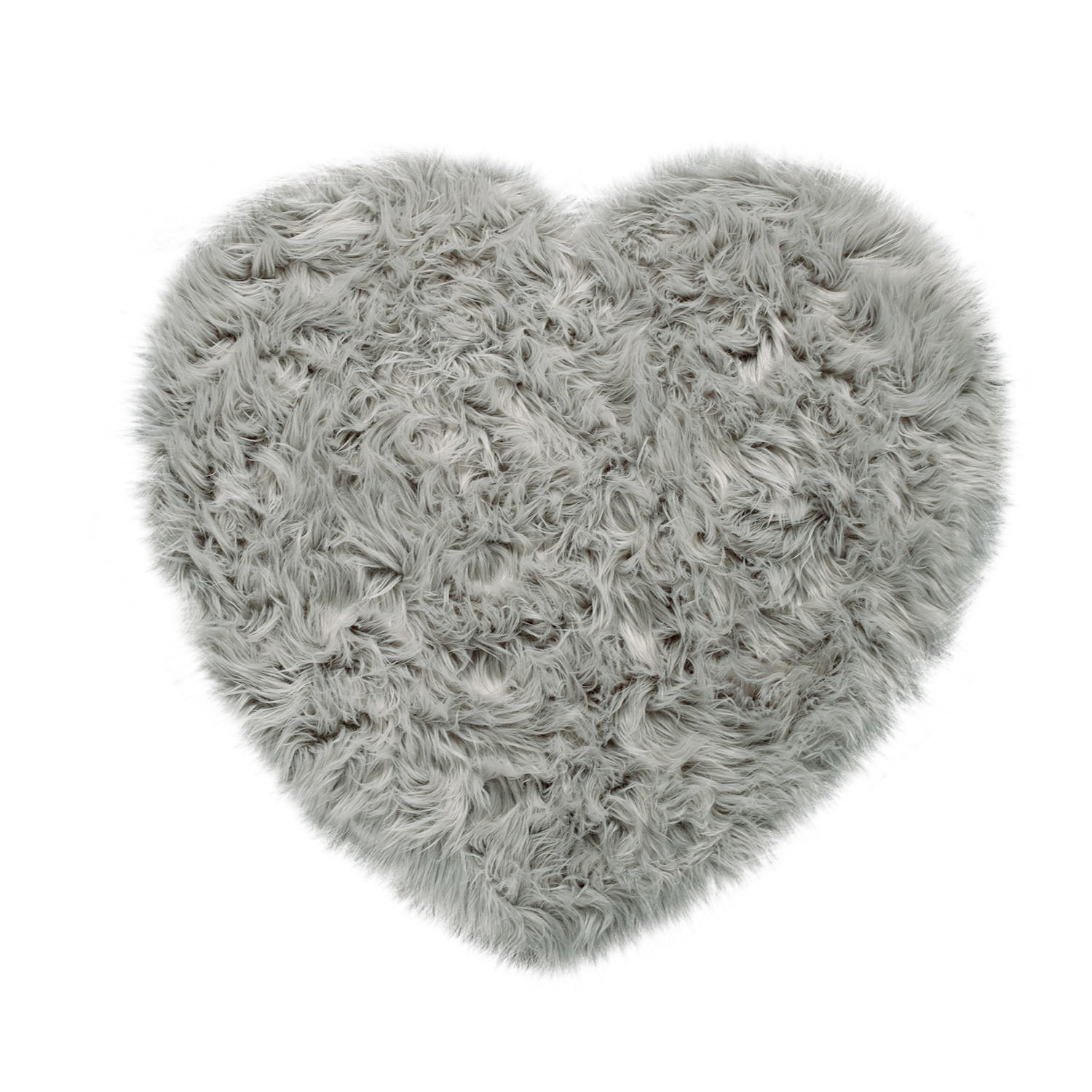 HOCHFLORTEPPICH 80/75 cm Playa 960 - Grau, Textil (80/75cm) - Paco Home