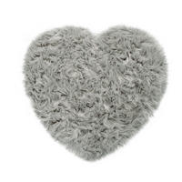 HOCHFLORTEPPICH 80/75 cm Playa 960 - Grau, Textil (80/75cm) - Paco Home