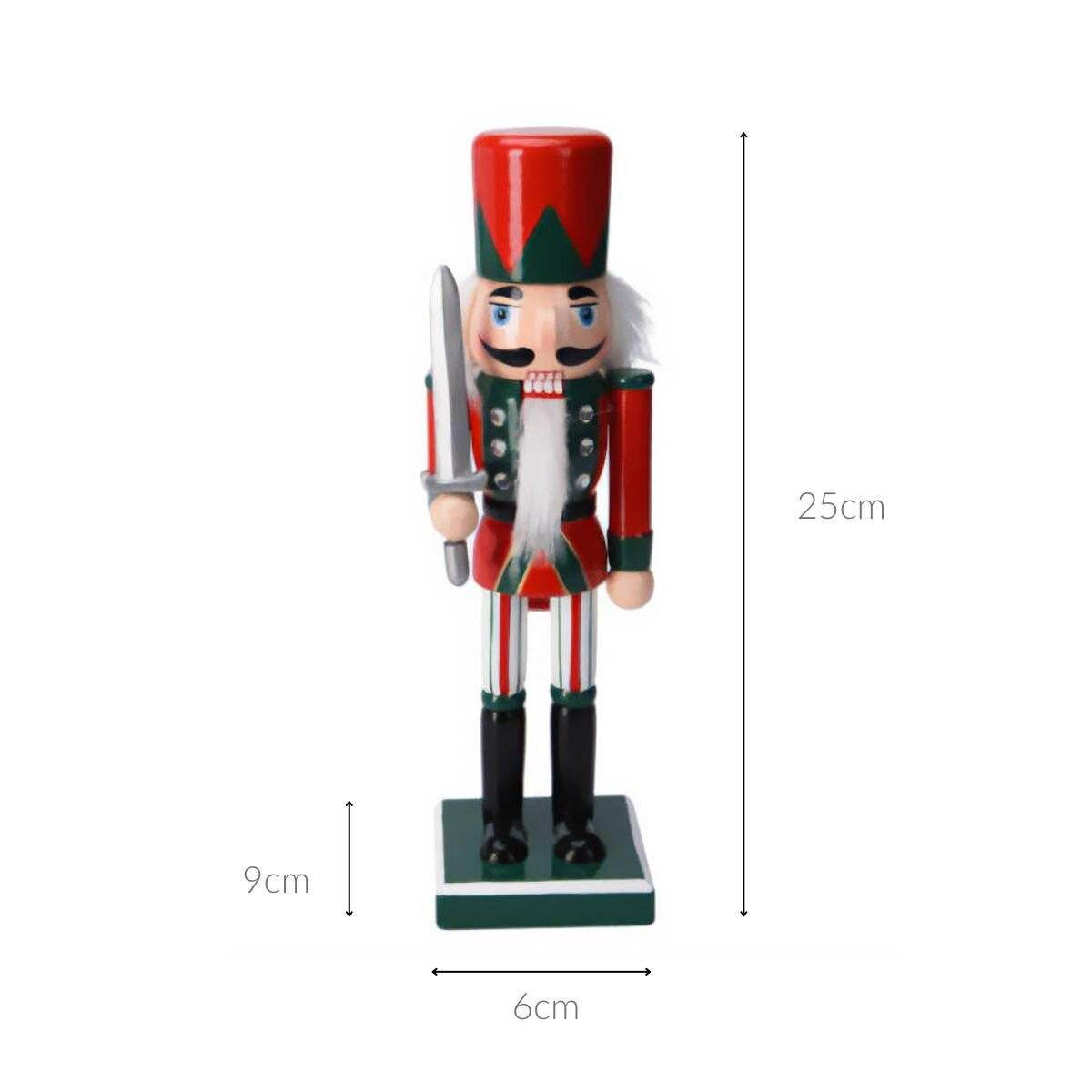 NUSSKNACKER Kiefernholz 25 cm - Multicolor, Holz (6/25/9cm) - Home Styling Collection